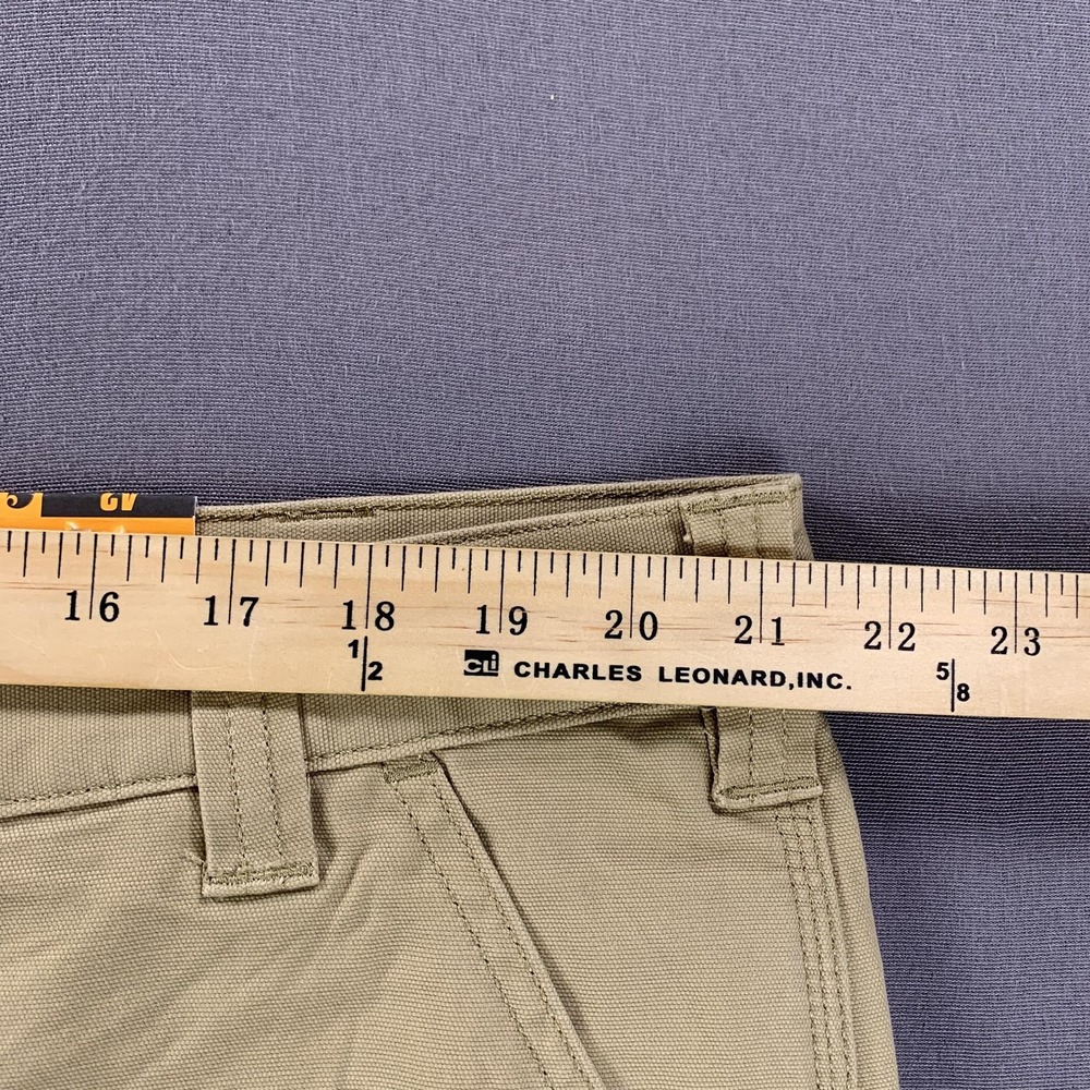 Carhartt Cargo Shorts Mens 42 Beige Rugged Flex Relaxed Fit Canvas Work - Picture 8 of 16
